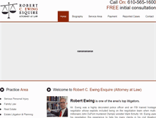 Tablet Screenshot of ewinglawoffice.com